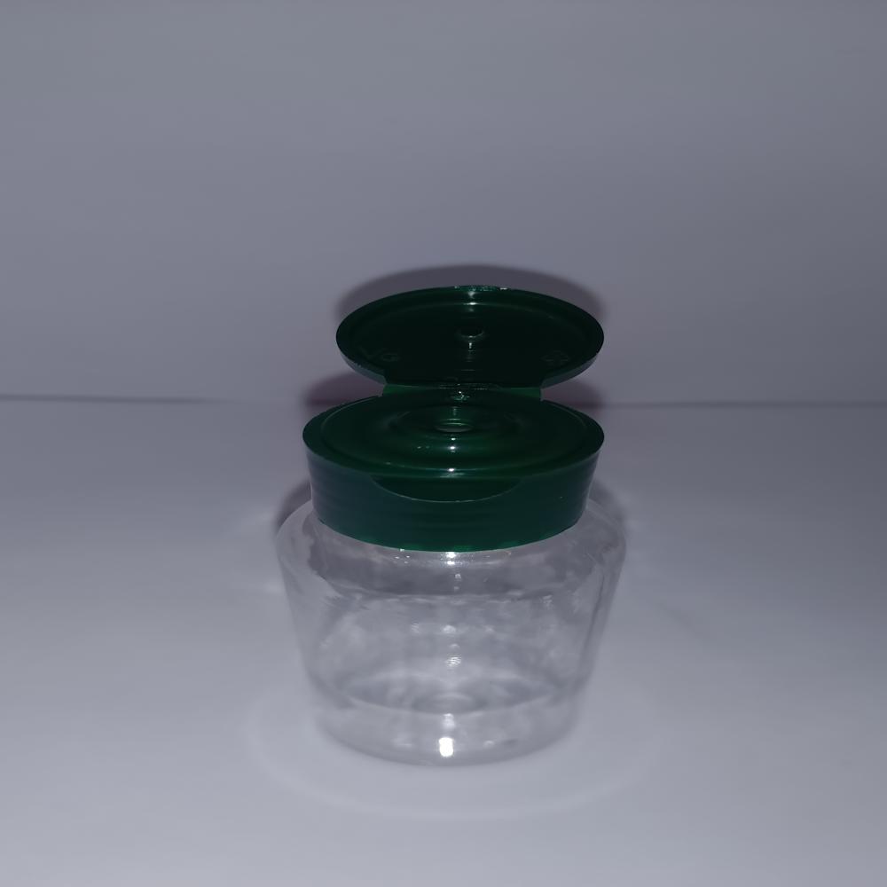flip top 20mm dark green cap