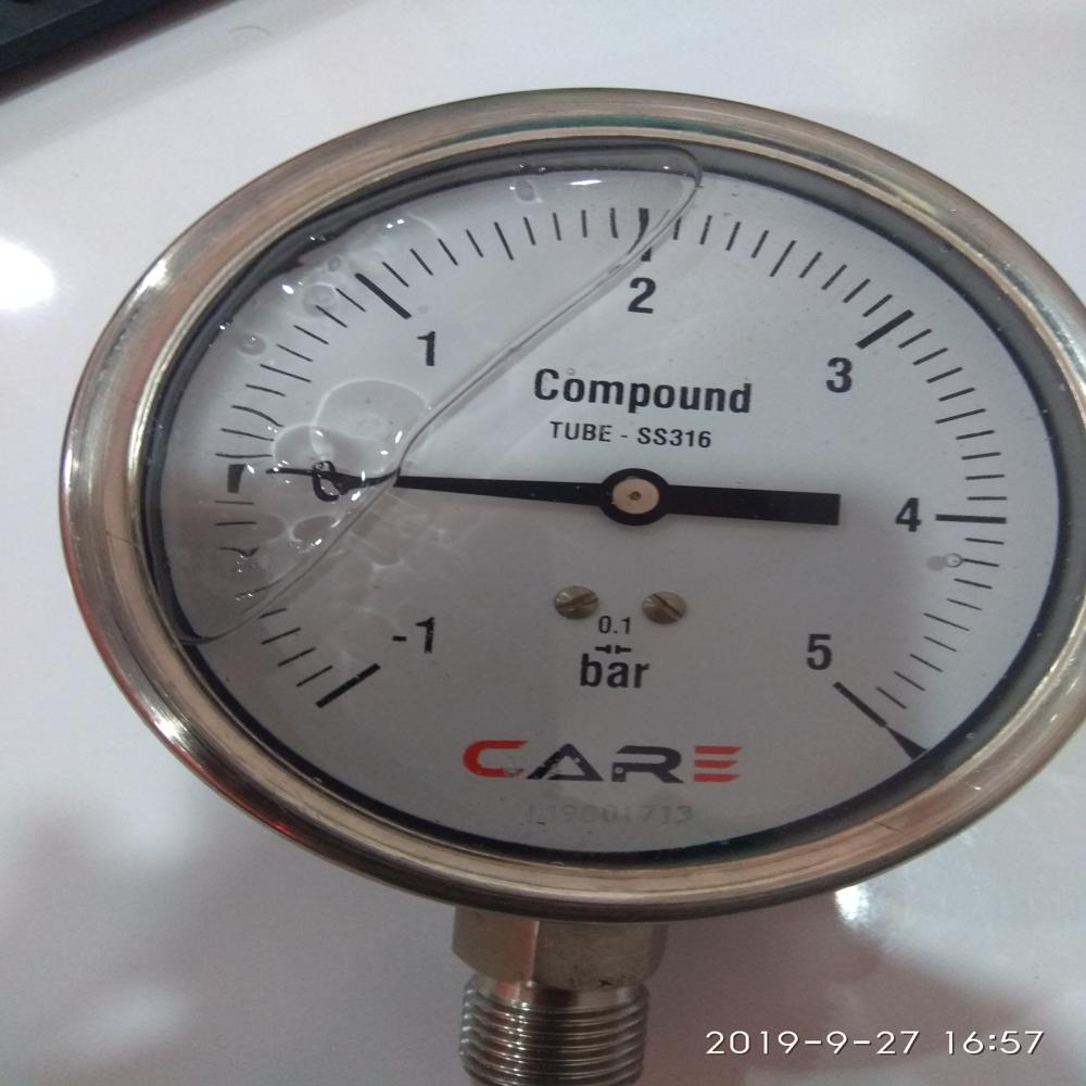 Compound Pressure Gauge