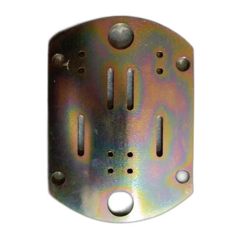 Ac Compressor Valve Plate - Color: Silver