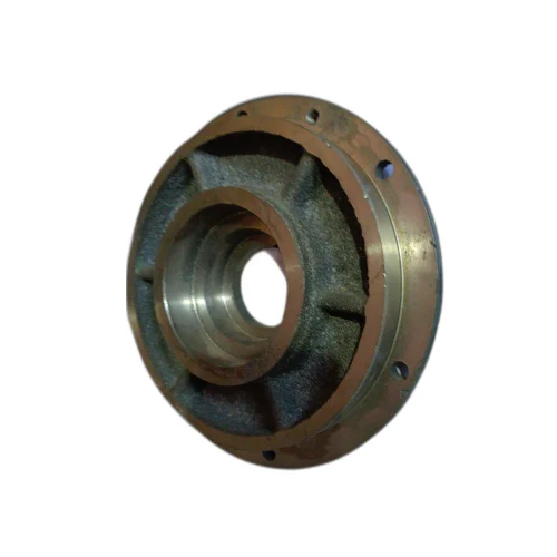 Front Cover For Air Compressor - Color: Silver