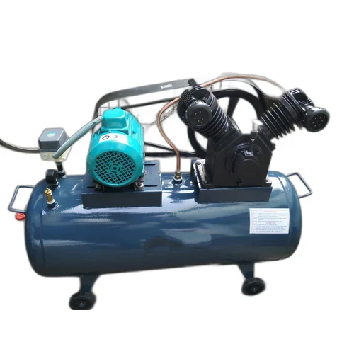 2 Hp Air Compressor Single Stage Double Cylinder - Air Flow Capacity: 150 Liter (L)