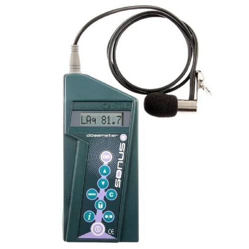 Noise Dosimeters - Castle Ga257L Industrial Logging Pocket Dosemeter - Color: Grey