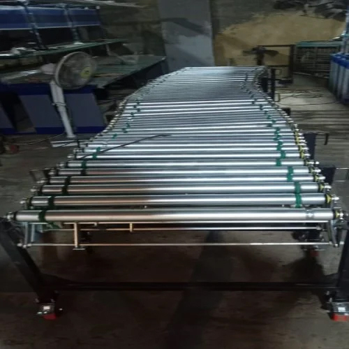 Flexible Motorized Roller Conveyor - Features: Corrosion Resistance