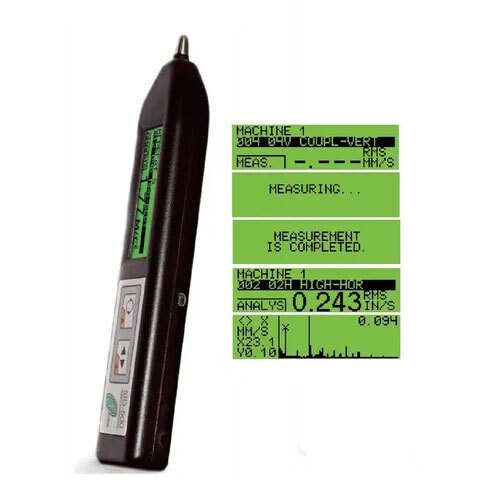 Vibration Meter - Std 500 Pen-Type Route Based Vibration Meter - Color: Black