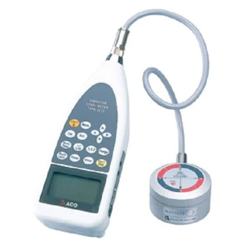 Vibration Meter - 3233 Ground Vibration Meter - Color: White Grey