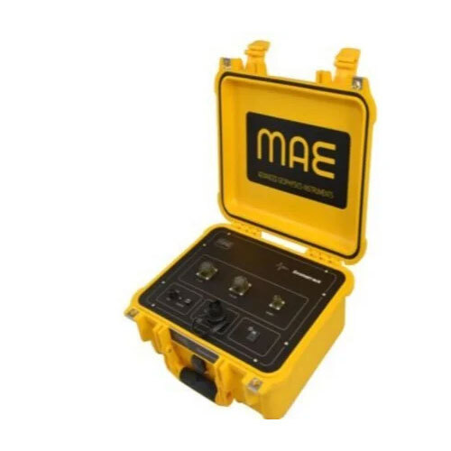 Seismic Recorder - Sysmatrack 12 Channels Seismograph Expandable To 24 Channels 24 Bit - Color: Yellow And Black