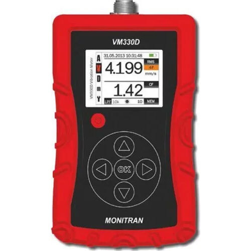 Vibration Meter - Vm330D Portable Vibration Meters - Color: Red