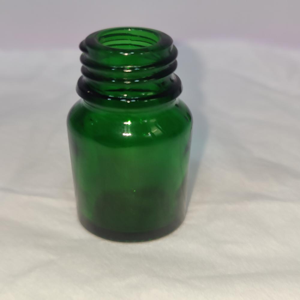 10ML GREEN AVON GLASS BOTTLE