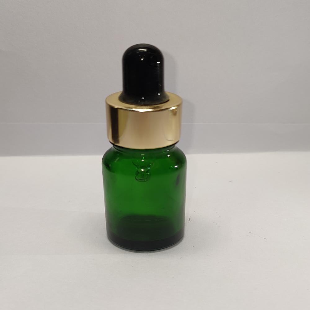 10ML GREEN AVON GLASS BOTTLE