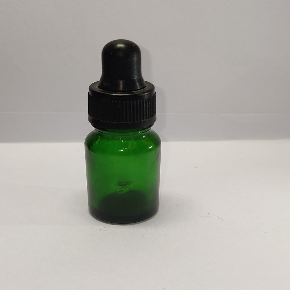 10ML GREEN AVON GLASS BOTTLE