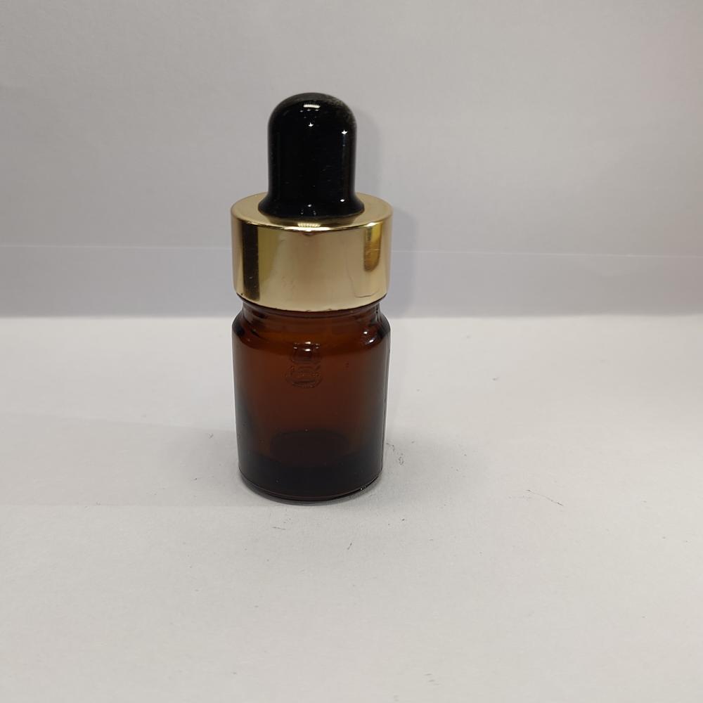 10ML AMBER AVON GLASS BOTTLE