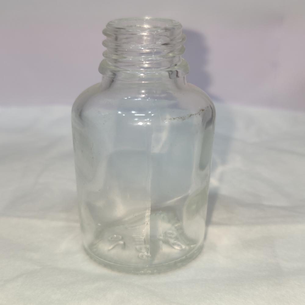 30ML CLEAR AVON GLASS BOTTLE