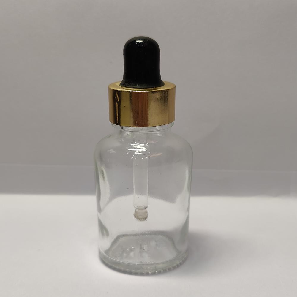 30ML CLEAR AVON GLASS BOTTLE