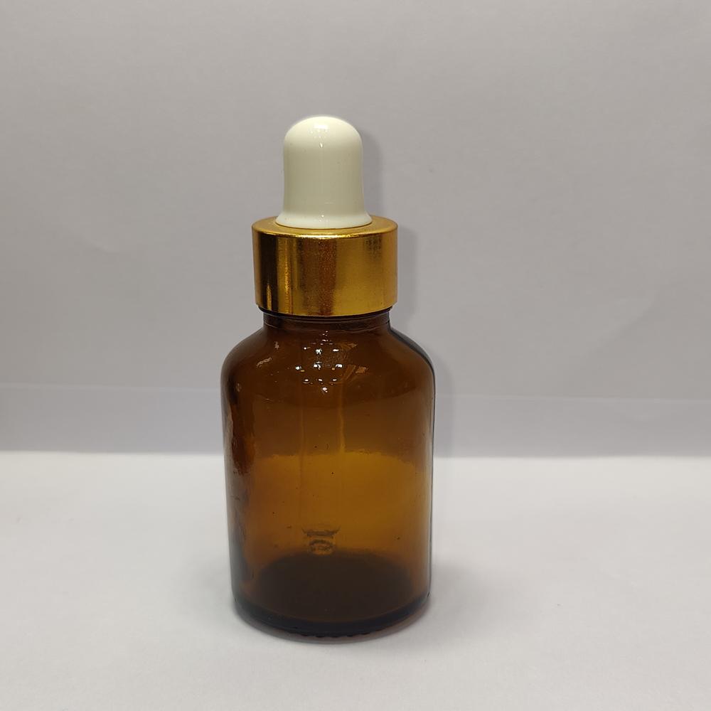 30ML AMBER AVON GLASS BOTTLE