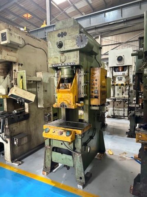 1653 KOMATSU C FRAME SINGLE CRANK PRESS