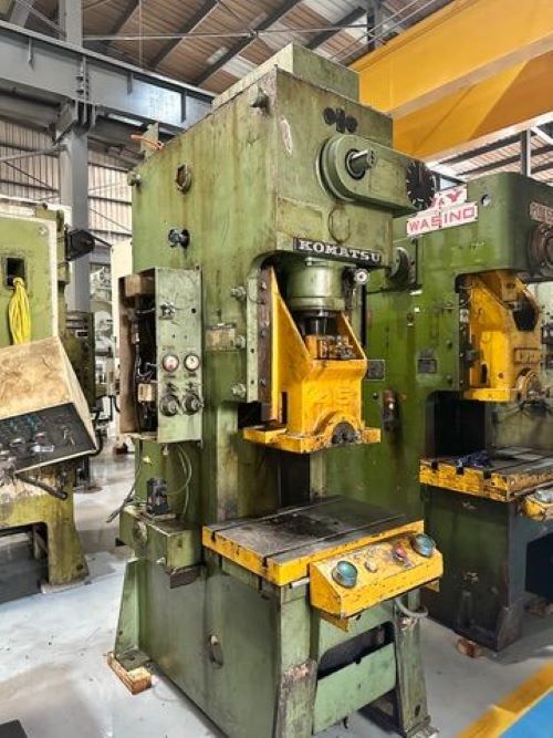 1653 KOMATSU C FRAME SINGLE CRANK PRESS
