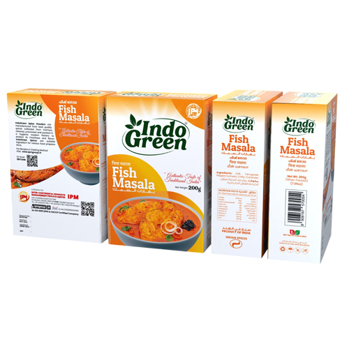 Fish Masala - Color: Brown