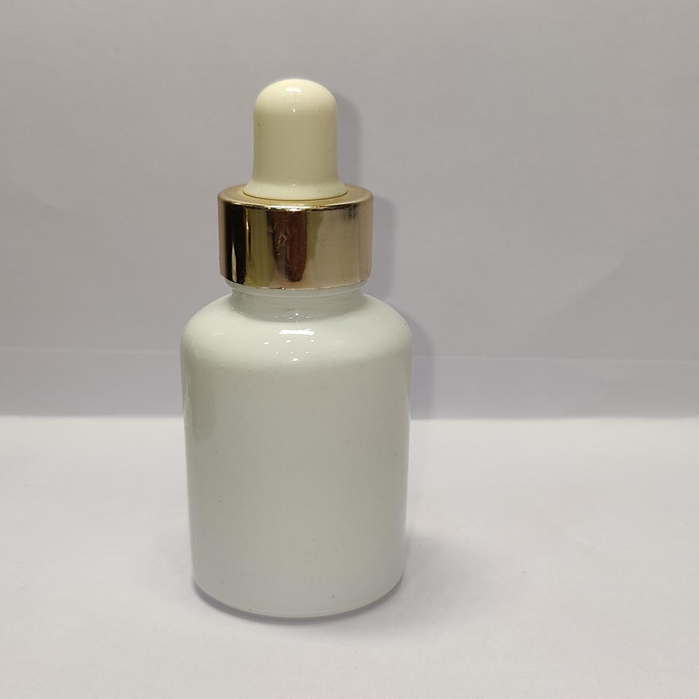 30ML WHITE AVON GLASS BOTTLE