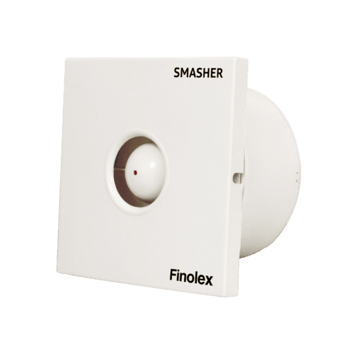 Smasher Coaxial Exhaust Fans - Color: White