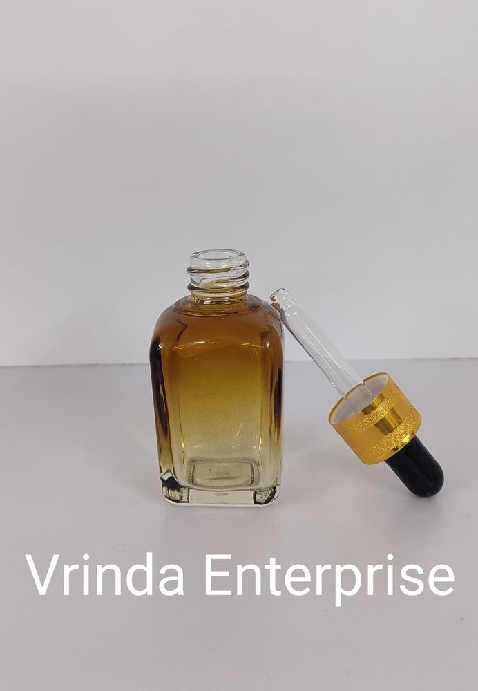 30ml Amber Double Shade Glass Bottle