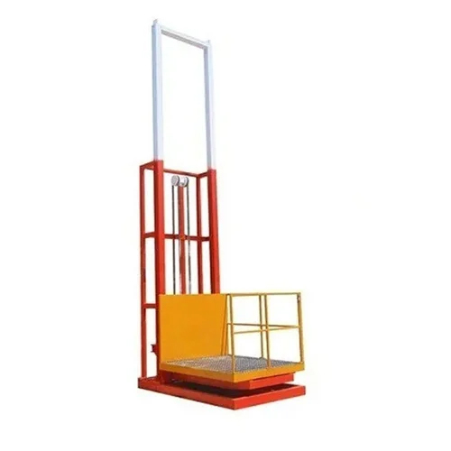 2 Ton Industrial Hydraulic Goods Lift - Material: Stainless Steel