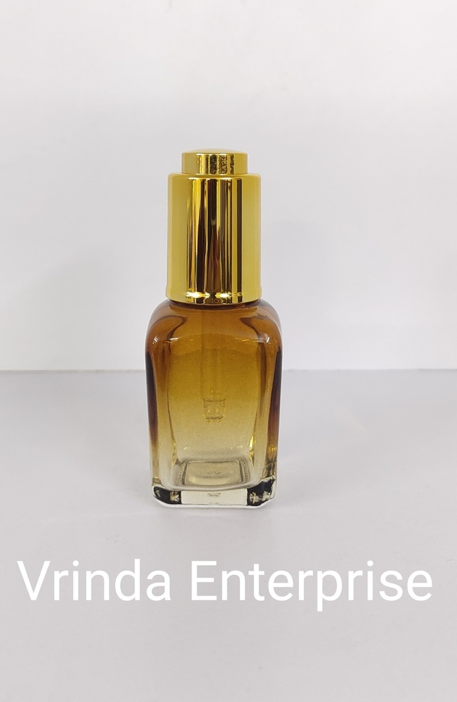 30ml Amber Double Shade Glass Bottle