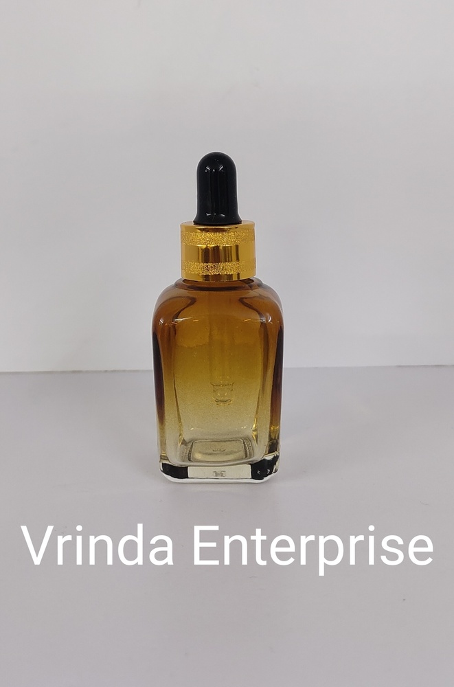30ml Amber Double Shade Glass Bottle