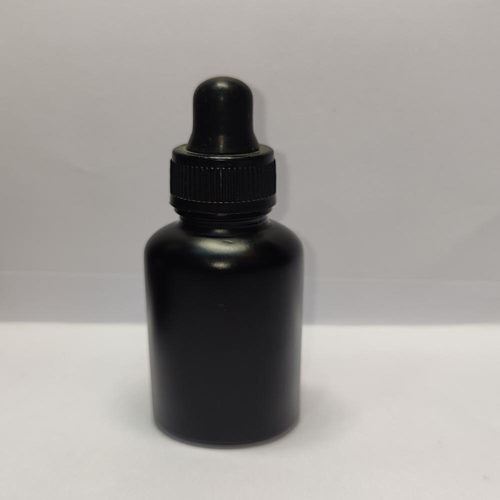 30ML BLACK AVON GLASS BOTTLE