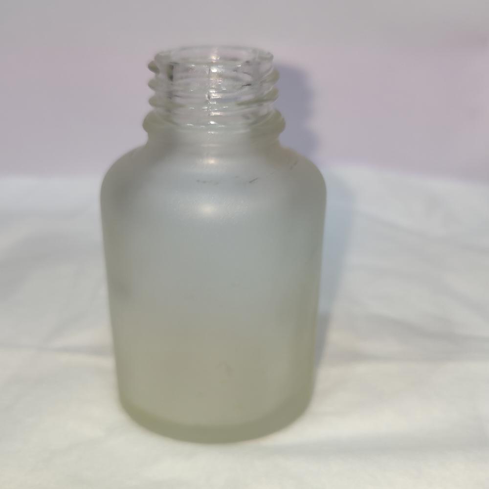 30ML CLAR FROSTED AVON GLASS BOTTLE
