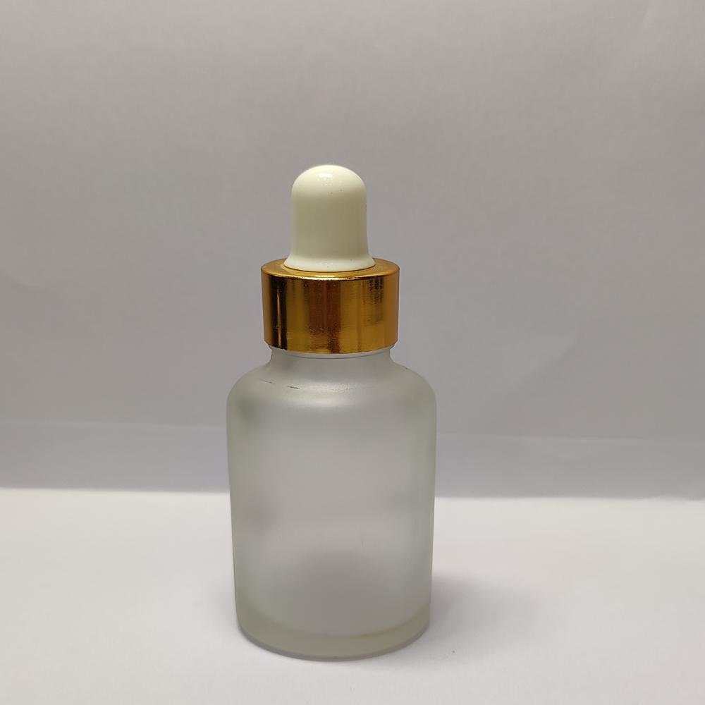 30ML CLAR FROSTED AVON GLASS BOTTLE