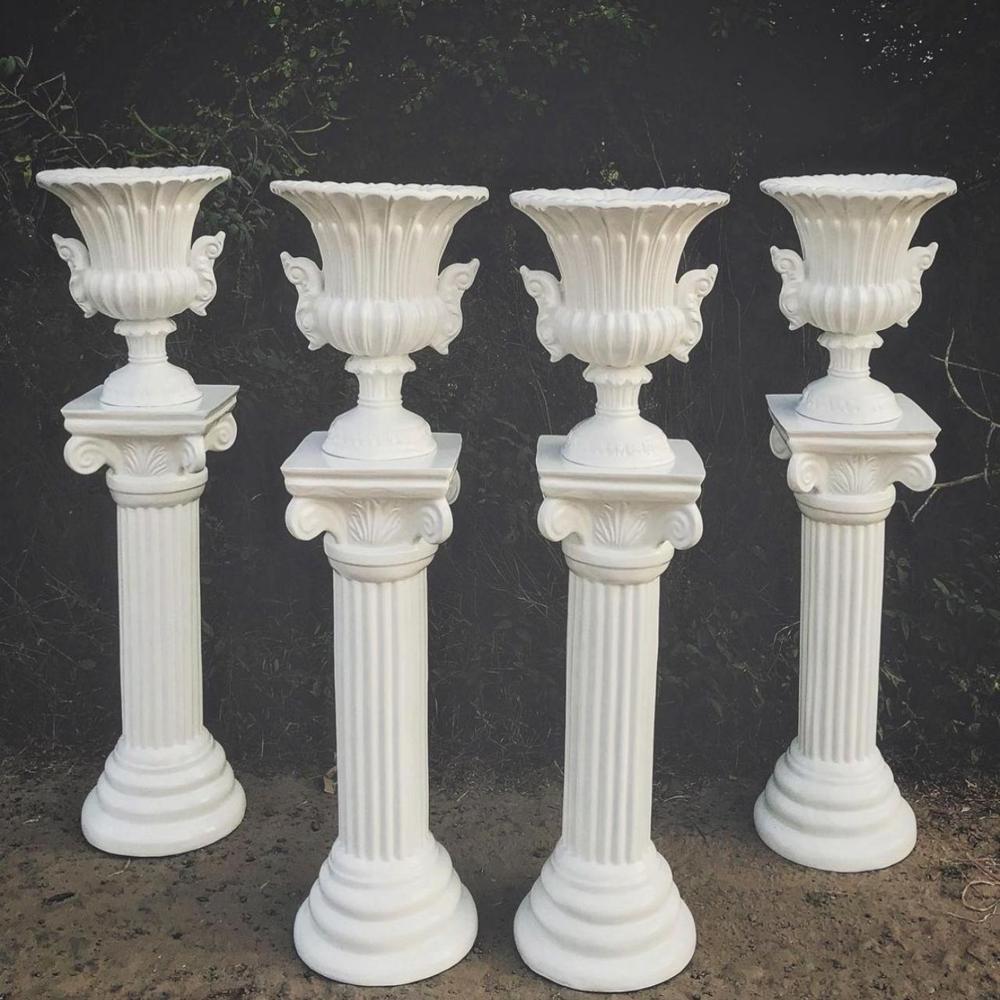 Marble Pillar - Color: White