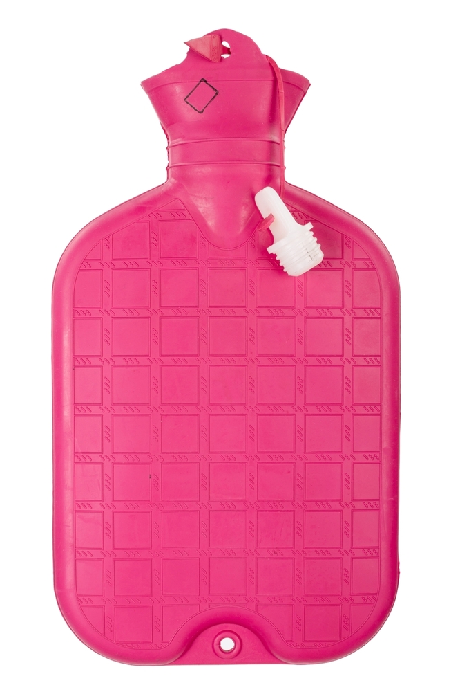 Rubber hot water bag