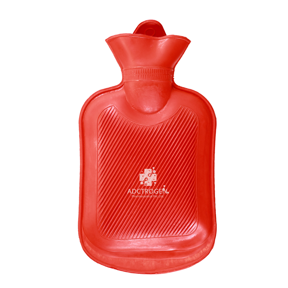 Rubber hot water bag
