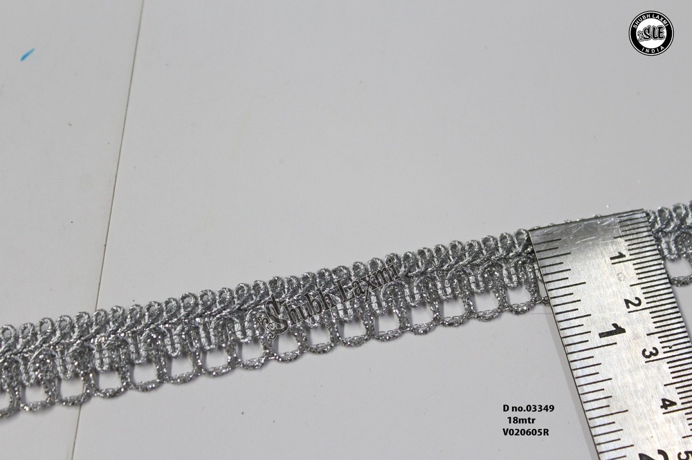 Silver Zari Lace