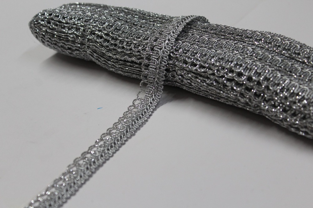 Silver Zari Lace