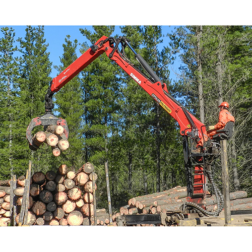 Q170L Epsilon Timber And Recycling Crane - Application: Warehouse