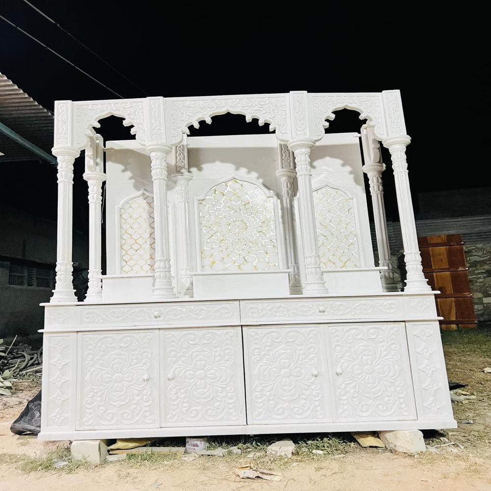 White Marble Temple for Home