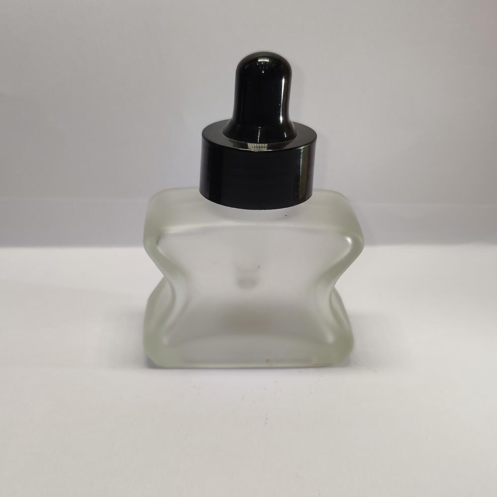 30ML CLEAR FROSTED STAR BOTTLE