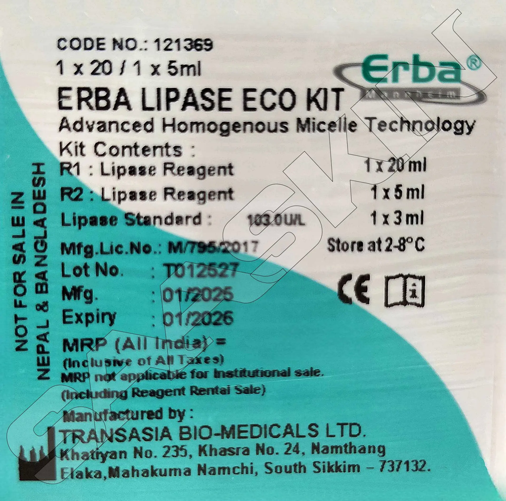 Erba Mannheim ERBA Lipase Eco Kit