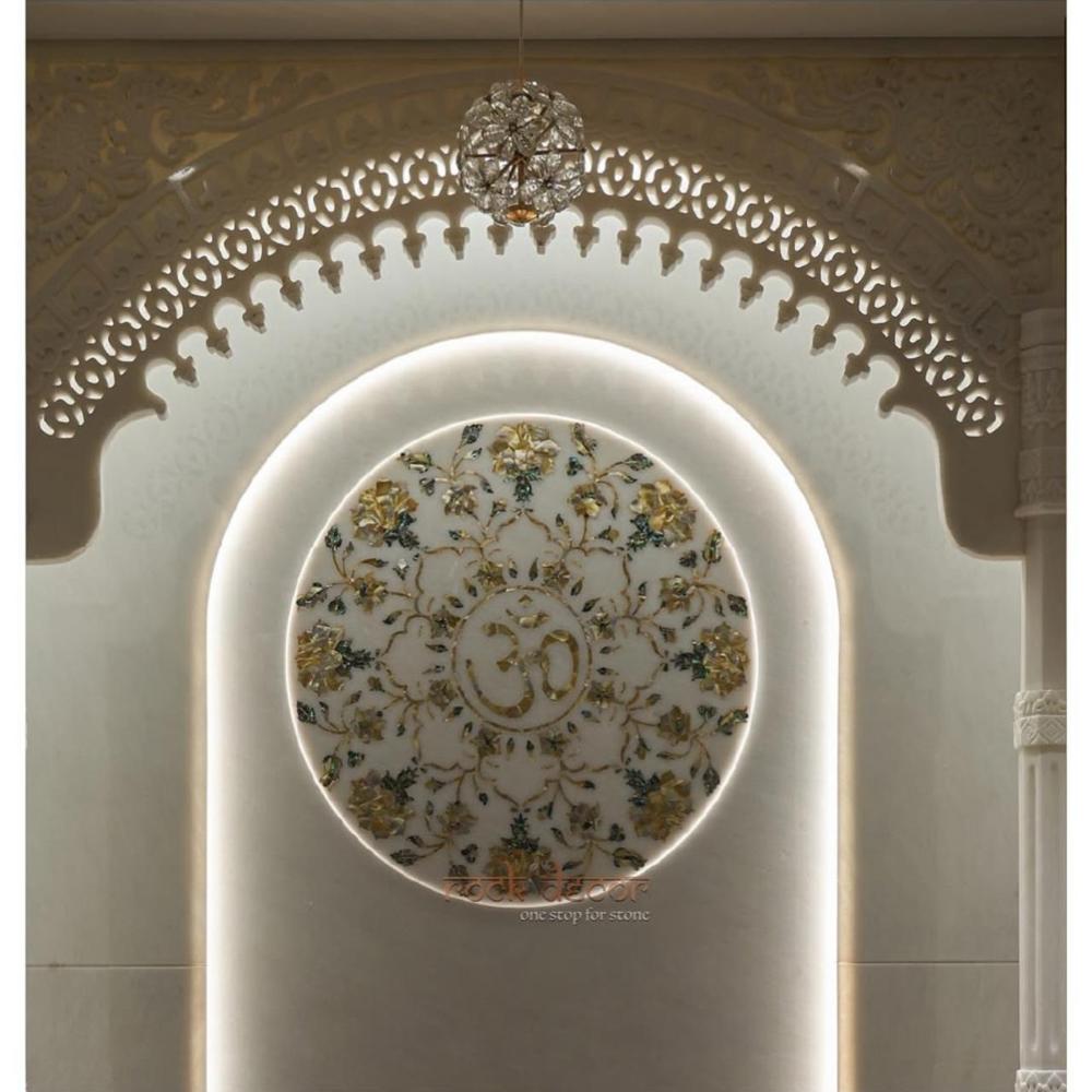 Ganesh Marble Mandir - Color: White