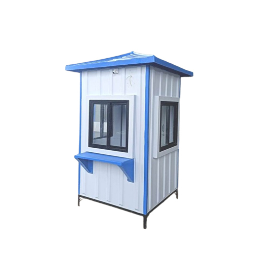 Commerical Security Cabin - Color: White