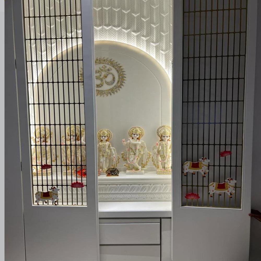 Radha Krishan Mandir - Color: White