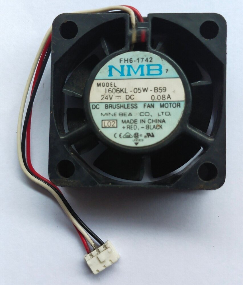 Ebmpapst Dc Cooling Fan - Color: Black