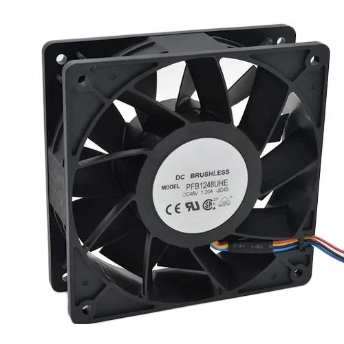 Pfb1248Uhe Delta Cooling Fan - Color: Black