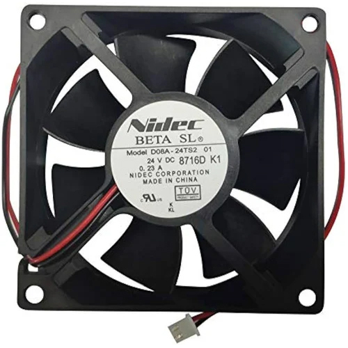 Nidec Dc Cooling Fan - Color: Black