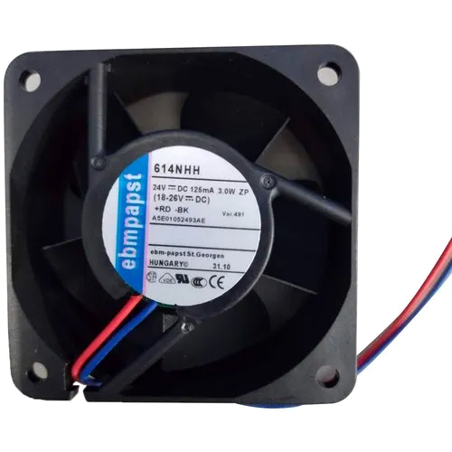 Dc Cooling Fan - Color: Black