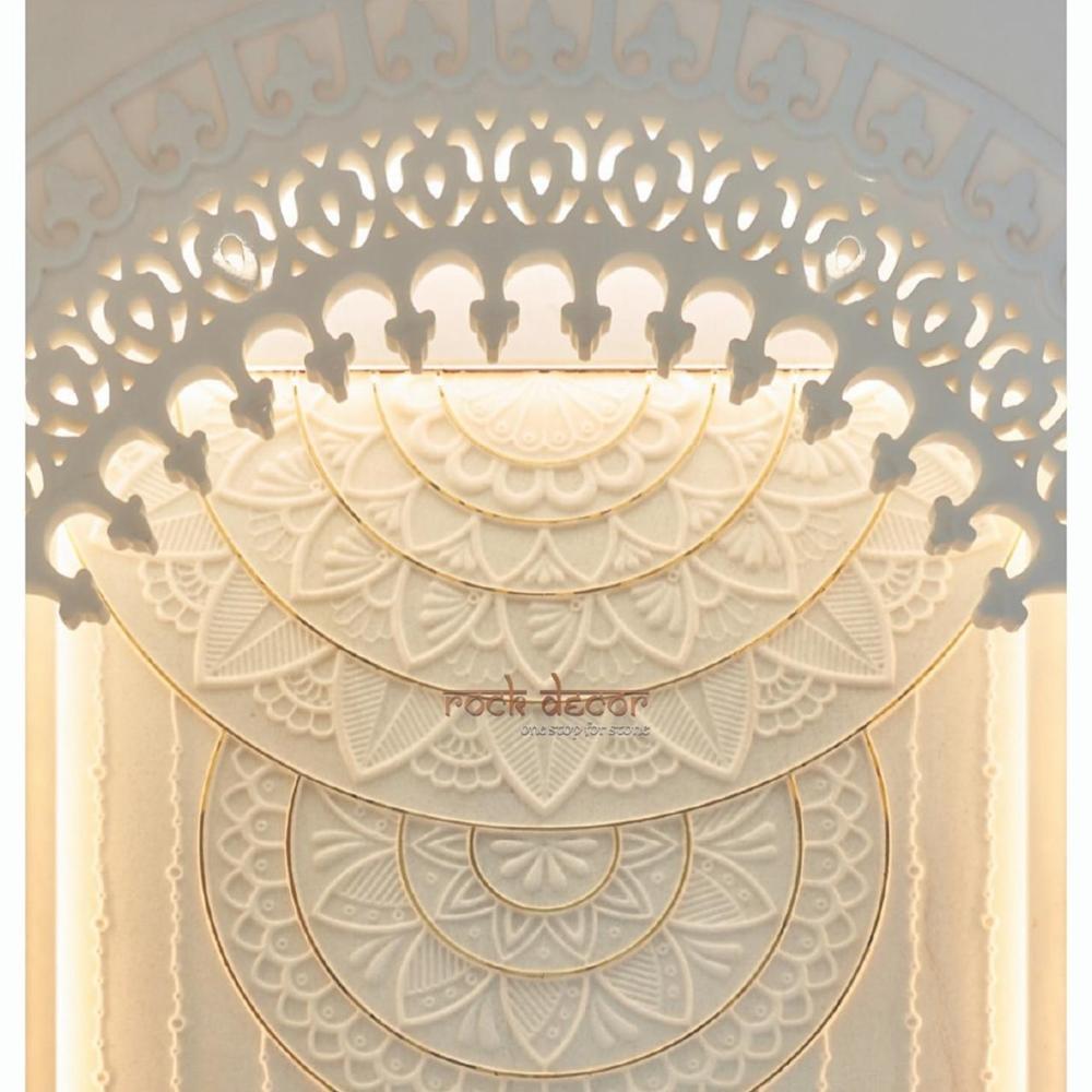 decorative marble mandir
