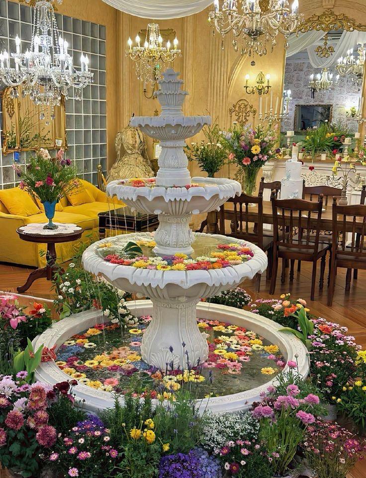 customised marble fountain