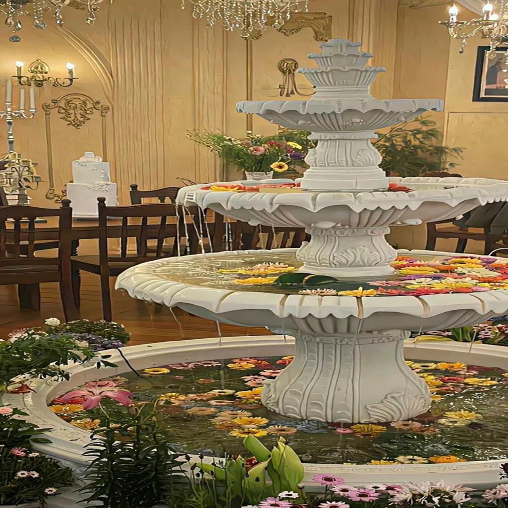 customised marble fountain