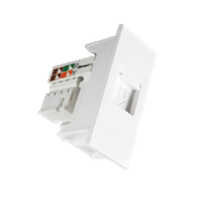 Rj 45 Computer Socket (8 Wire) - Color: White